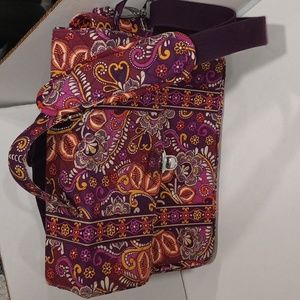 Vera Bradley Floral Print Laptop/Briefcase Bag